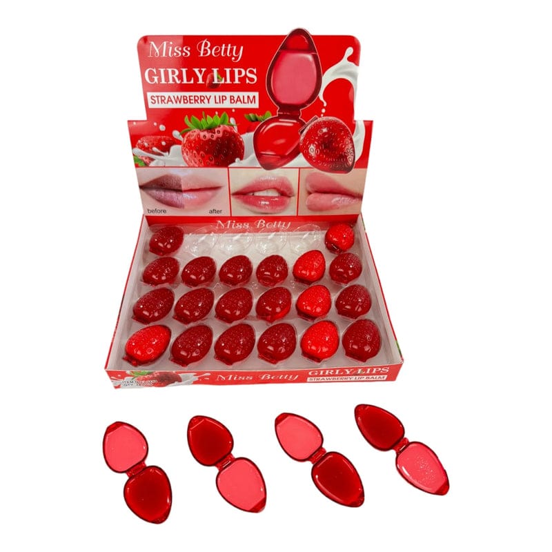 Lip balm fresita doble