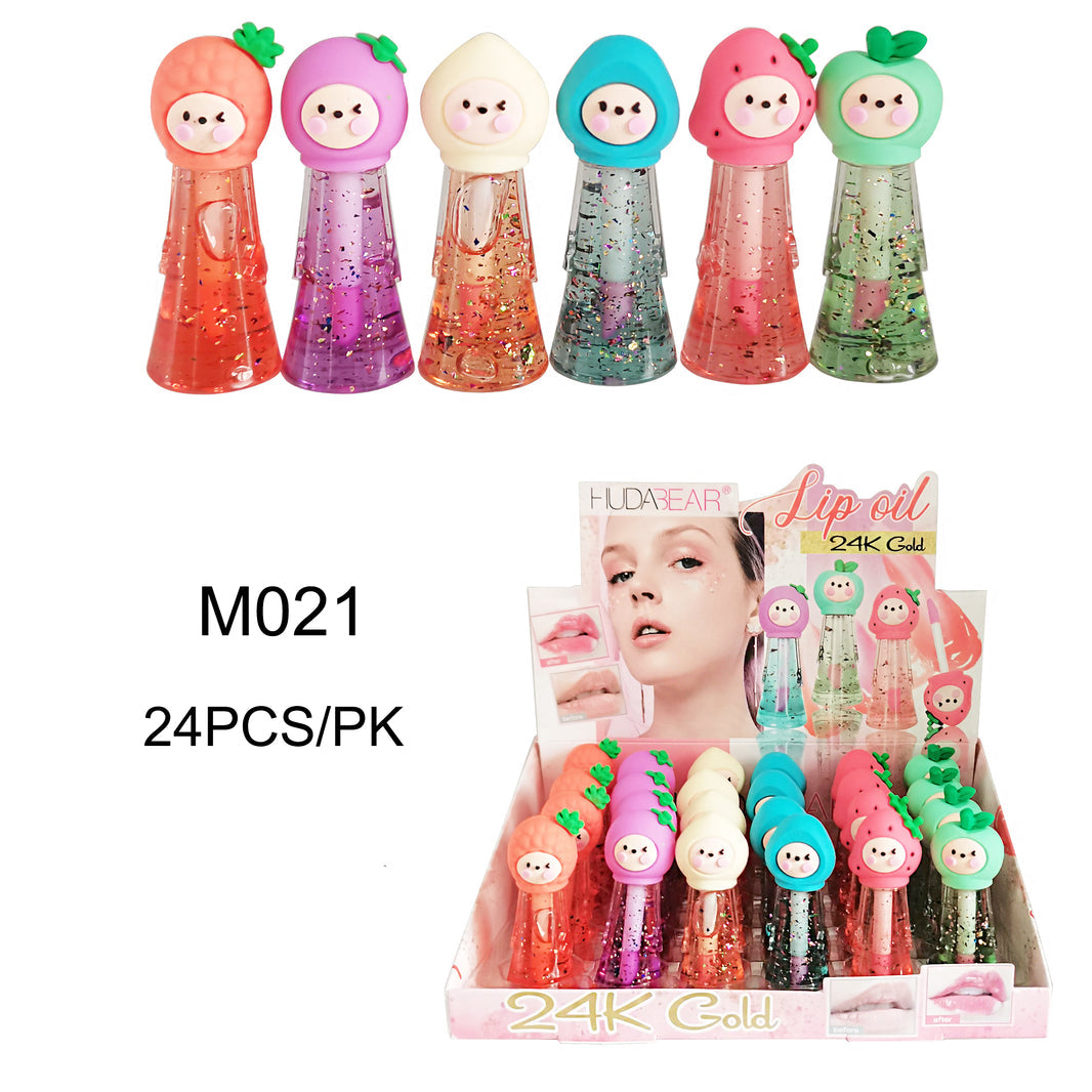 Lip oils frutilla 24 K