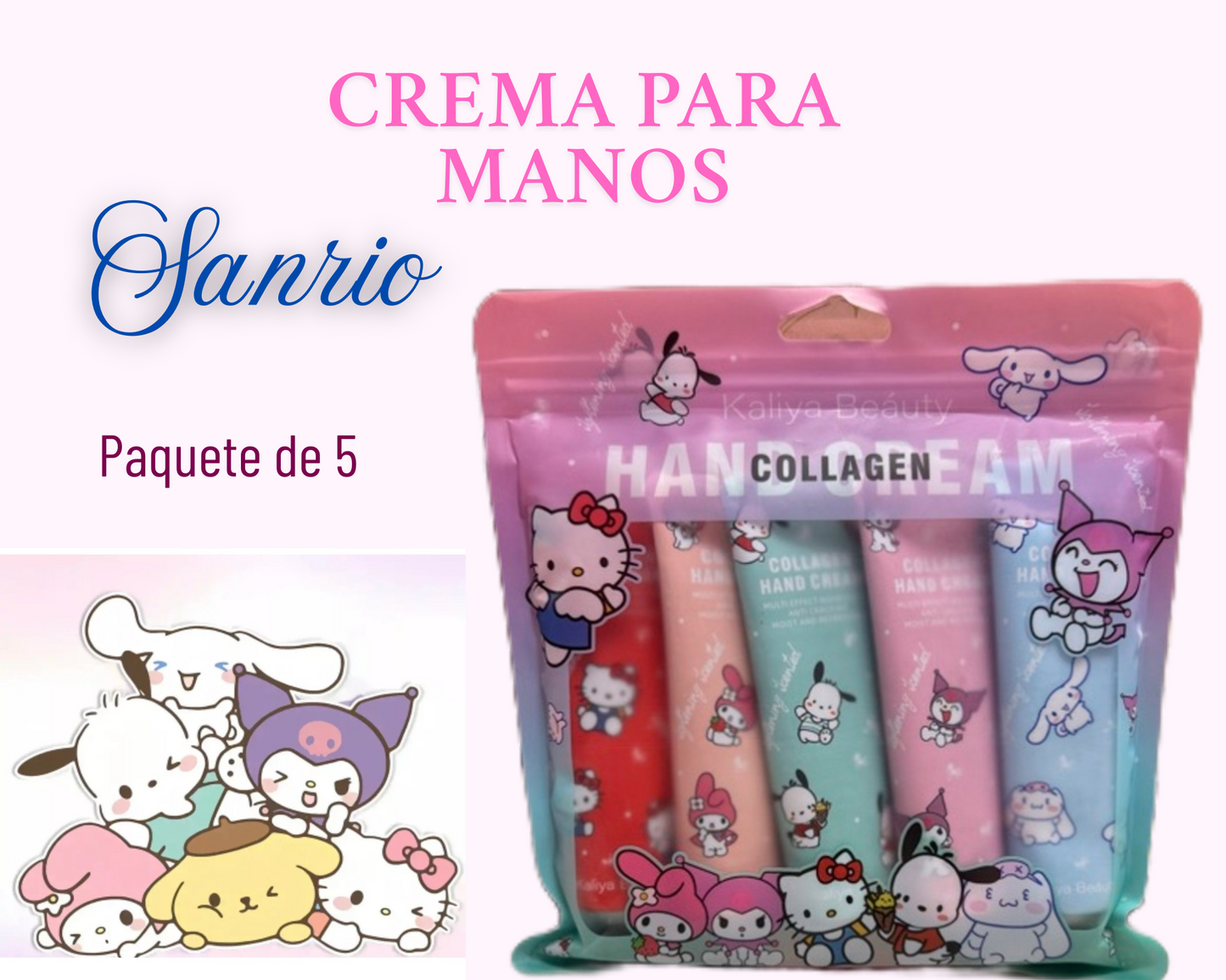 Crema de manos Sanrio