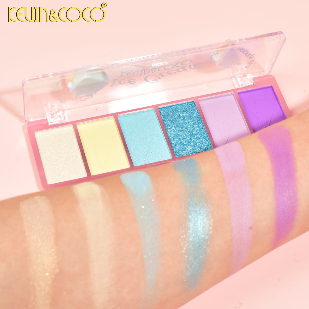 Sombras de ojos foodie fun 6 tonos Kevin&Coco