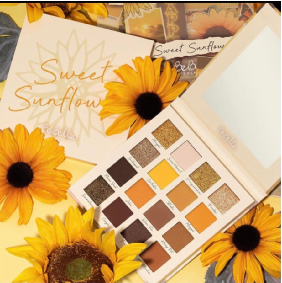 Paleta de ojos girasol