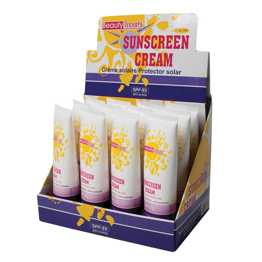 Caja de 12 Unidades crema Protectora solar
