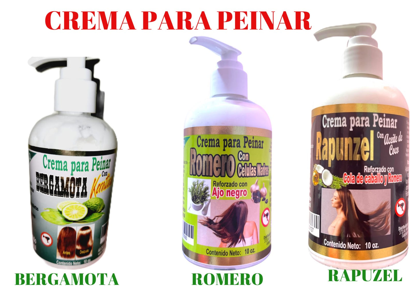 CREMA PARA PEINAR NATURALES 100% MEXICANA