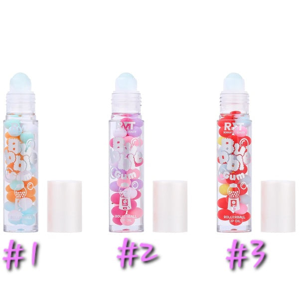 Bubble Gum Roll-On Lip Oil