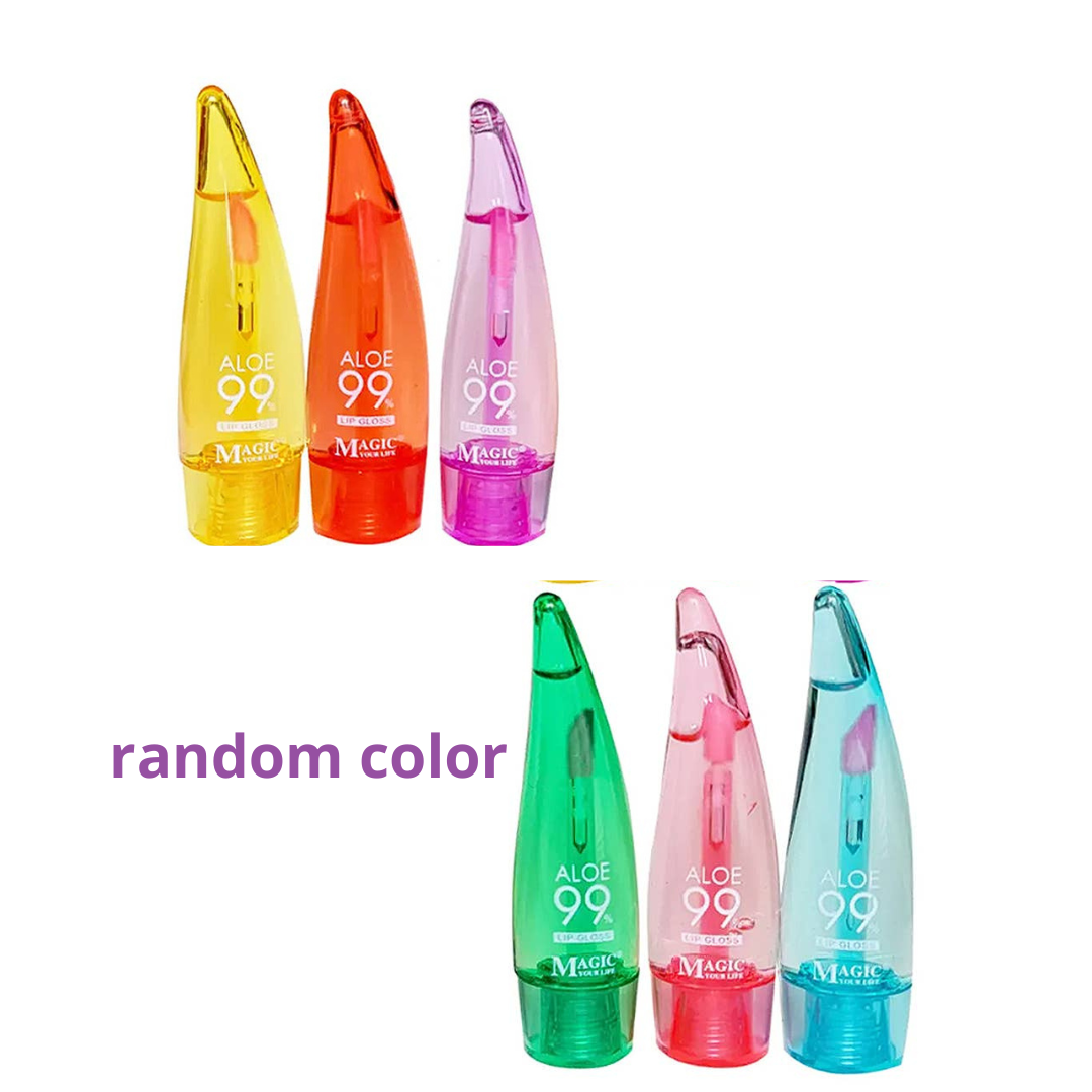 Magic aloe vera lip oils