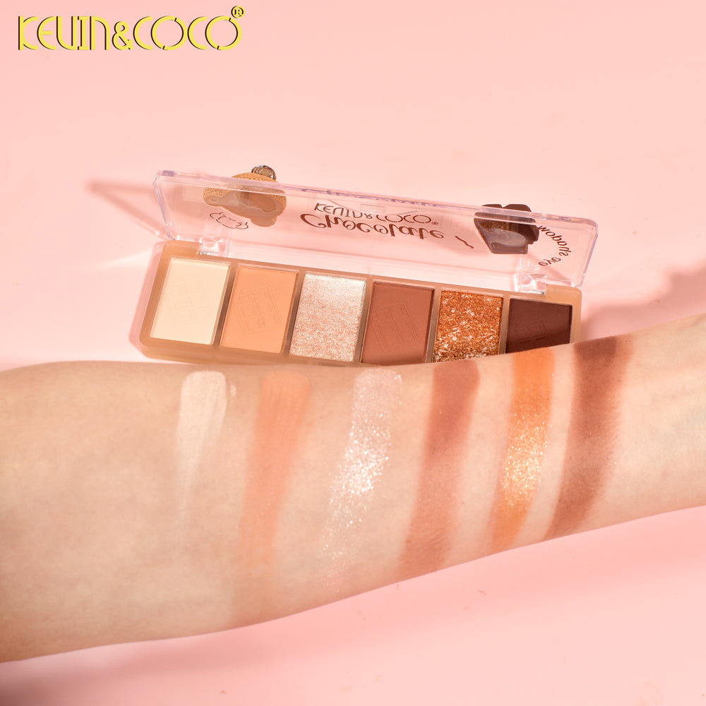 Sombras de ojos foodie fun 6 tonos Kevin&Coco