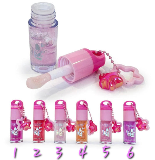 Lip gloss estrella con Llavero