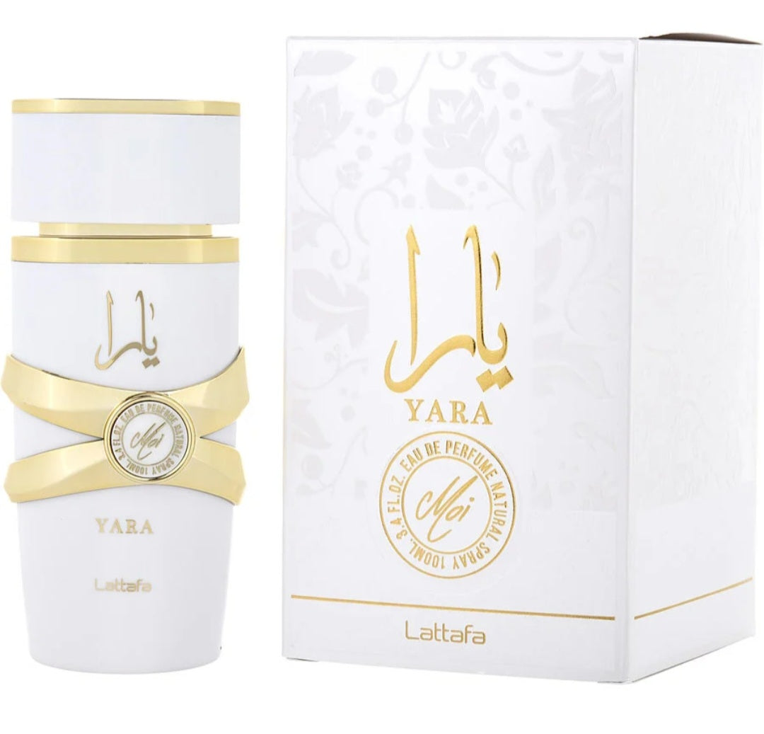 Lattafa Yara Moi Eau de Parfum Spray for Women, 3.4 Ounce.