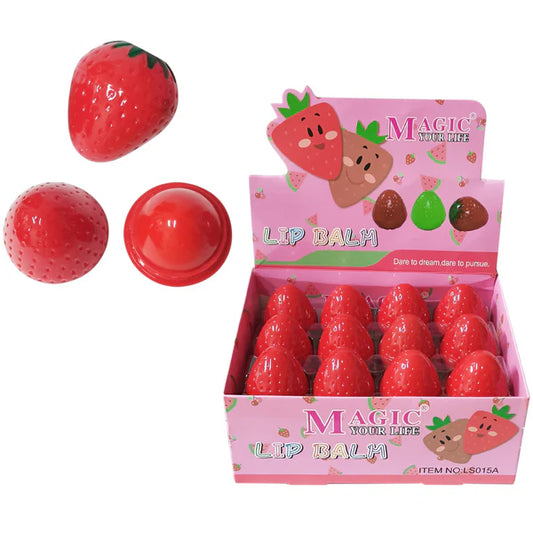Lip balm Fresa 🍓 ( Caja de 24 Unidades)