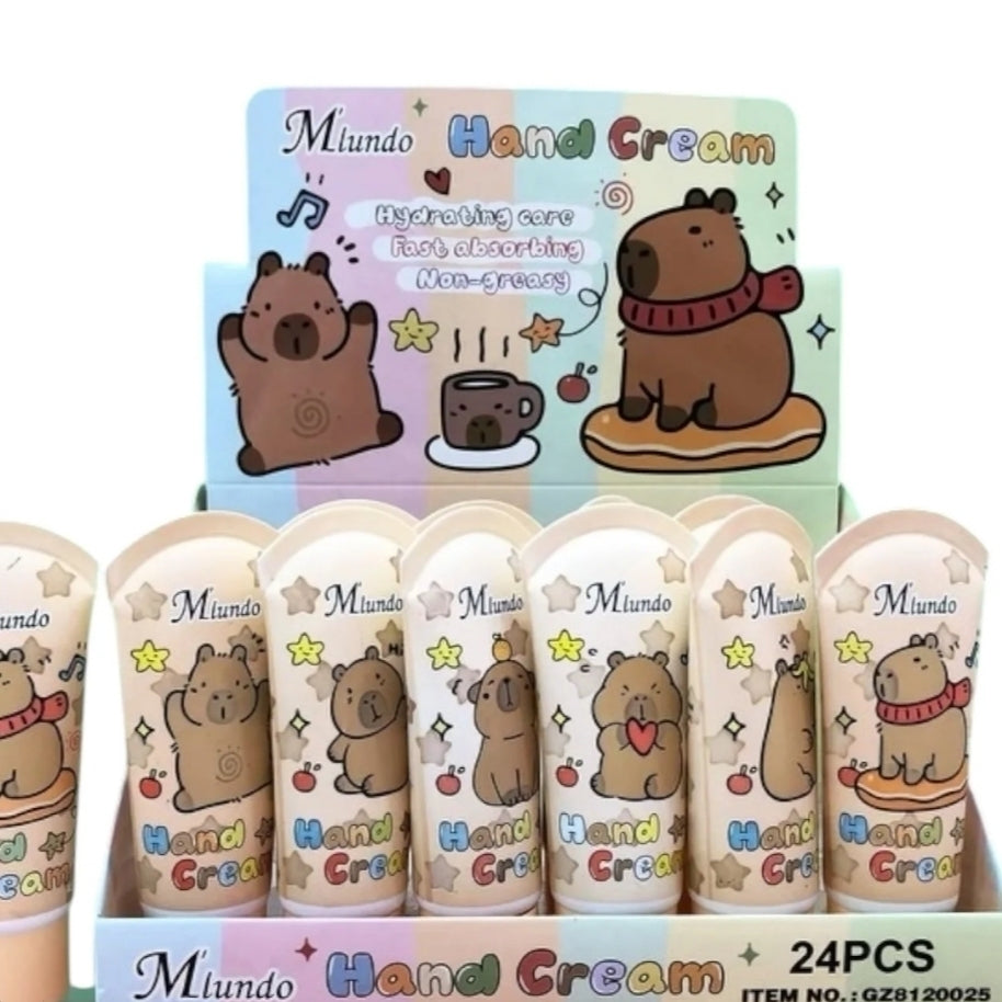 Crema de mano capybara