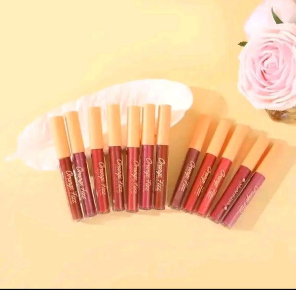 Lip gloss jugo de naranja