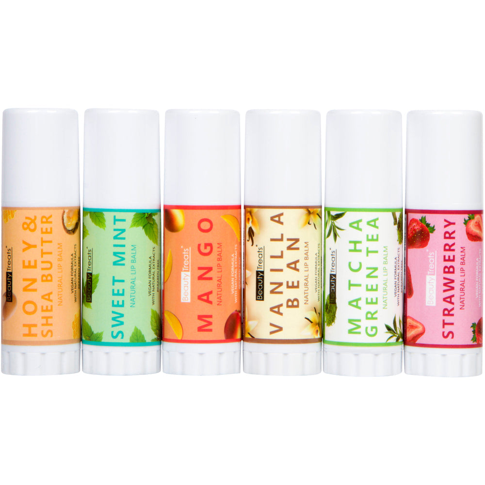 Beauty Treats - Natural Lip Balm Fruits Vegan