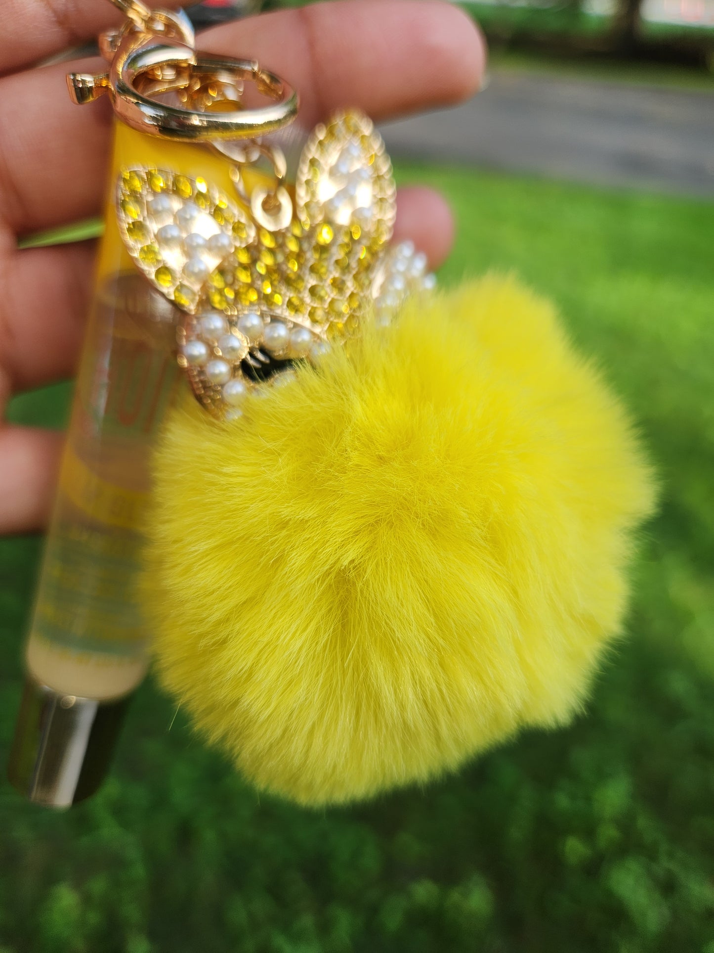 Llavero gatito + Lip gloss