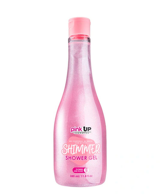 Glitter Body Shower Gel 350 ml - Pink Up