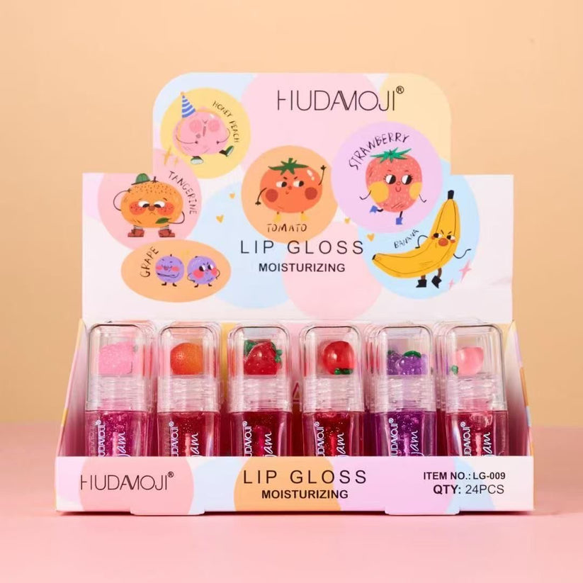 Lip gloss Huda( Caja de 24 Unidades)