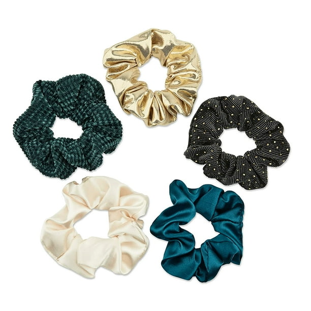 Set de regalo navideño de 5 coleteros Scunci