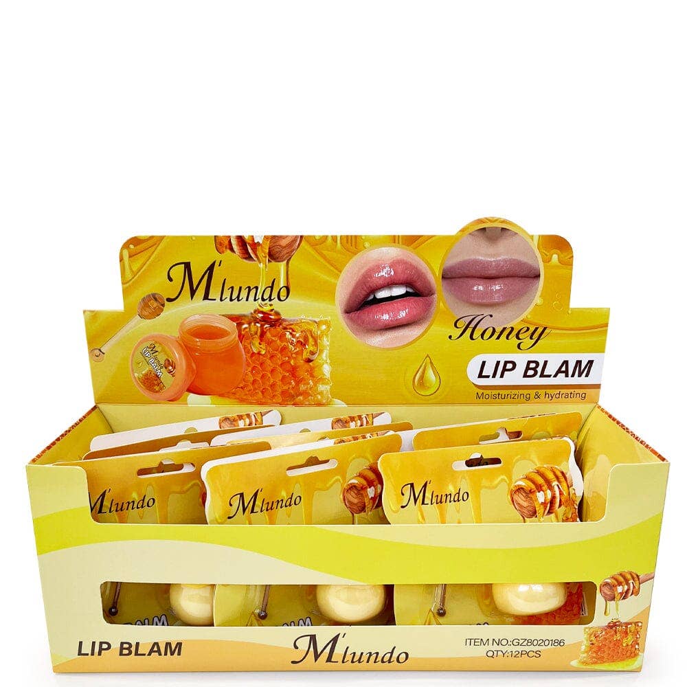 Lip balm miel 🍯 con aplicador ( Caja 12 Unidades)