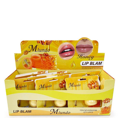 Lip balm miel 🍯 con aplicador ( Caja 12 Unidades)