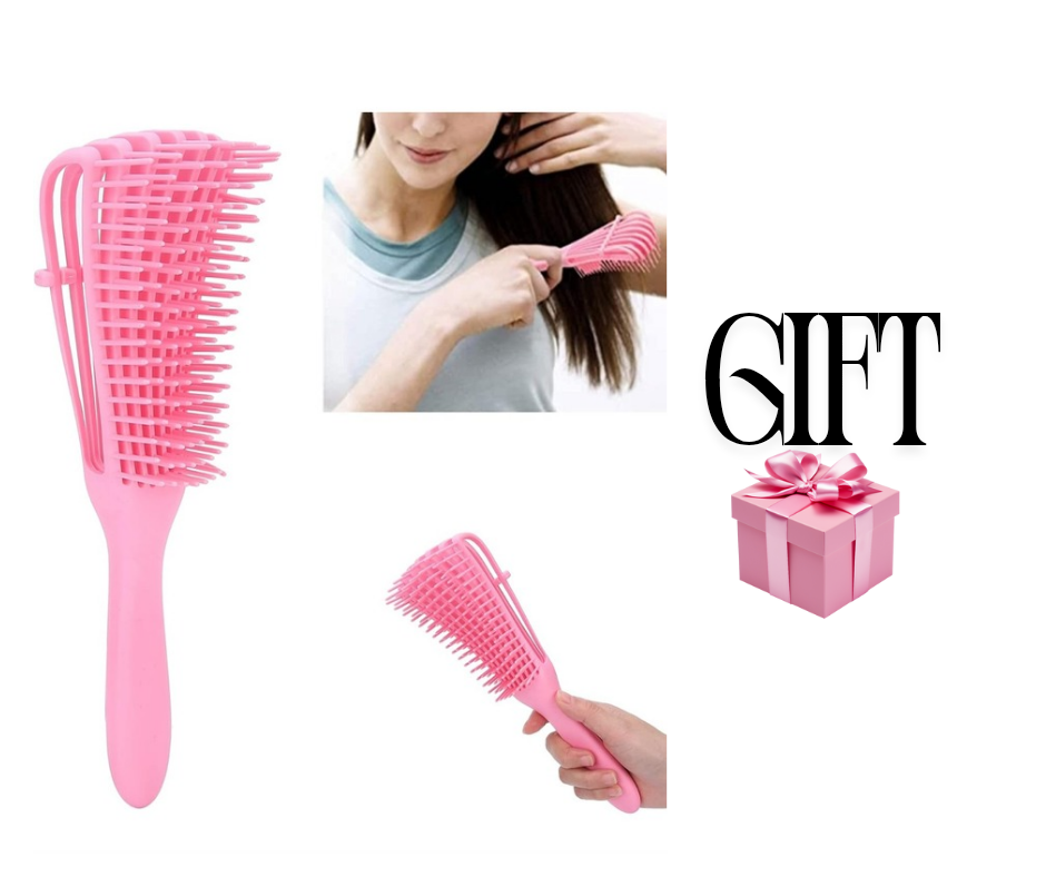 SHAMPOO+ CREMA+CEPILLO DESENREDANTE GRATIS