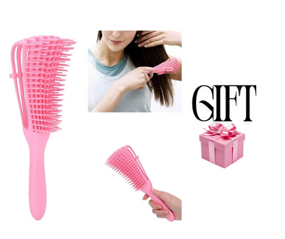 SHAMPOO+ CREMA+CEPILLO DESENREDANTE GRATIS