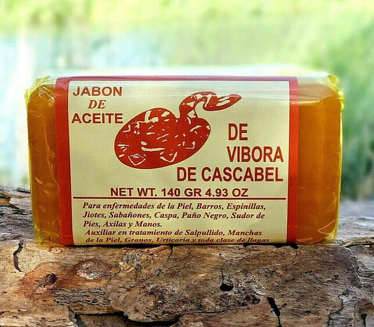 Jabón de aceite de VÍBORA DE CASCABEL